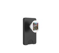 Charleston SC South Carolina Graffiti, États-Unis, Rainbow Row PopSockets PopWallet pour MagSafe
