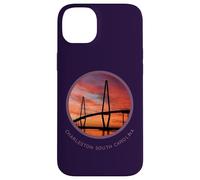 Charleston South Carolina T-Shirt Ravenel Bridge Print S.C. Coque pour iPhone 14 Plus