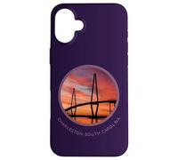 Charleston South Carolina T-Shirt Ravenel Bridge Print S.C. Coque pour iPhone 16 Plus