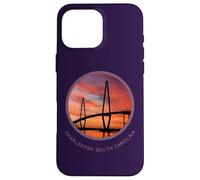 Charleston South Carolina T-Shirt Ravenel Bridge Print S.C. Coque pour iPhone 16 Pro Max