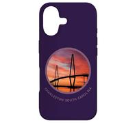 Charleston South Carolina T-Shirt Ravenel Bridge Print S.C. Coque pour iPhone 17