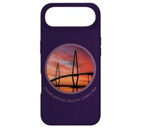 Charleston South Carolina T-Shirt Ravenel Bridge Print S.C. Coque pour iPhone Air