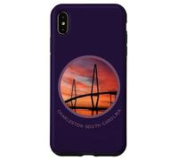 Charleston South Carolina T-Shirt Ravenel Bridge Print S.C. Coque pour iPhone XS Max