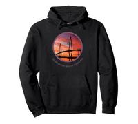 Charleston South Carolina T-Shirt Ravenel Bridge Print S.C. Sweat à Capuche