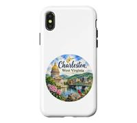 Charleston WV West Virginia États-Unis Coque pour iPhone X/XS