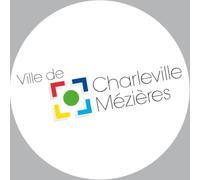 Charleville-Mézières (5cm) - Autocollant(sticker)