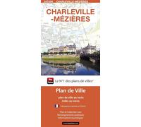Charleville-Mézières, Ardennes - Plan de ville | Blay Foldex