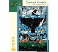 Charley Harper Glacier Bay Alaska 1 000-Piece Jigsaw Puzzle Aa639 NEUF