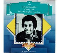 CHARLEY PRIDE Crystal Chandeliers 7"