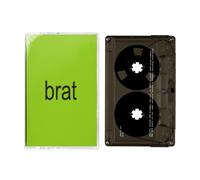 CHARLI XCX - BRAT TRANSLUCENT BLACK CASSETTE - Cassette - F600z