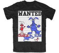 Charlie and Elise T-Shirt Cult, Ant, Fun, Sancho, Pancho, Old School, TV Black S