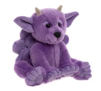 Charlie Bears Portcullis | Personnage en peluche fantaisie gargouille mythique violet pour enfants | Bearhouse en peluche