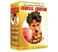 Charlie Chaplin - Les Aventures De Charlot : Charlot Marin + Charlot Boxeur + Une Journée De Plaisir + Charlot Chez L'usurier - Pack