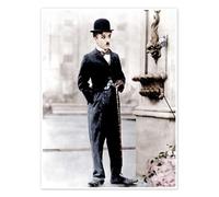 Charlie Chaplin the Tramp Poster 50 x 70 cm Tableaux Décoration murale