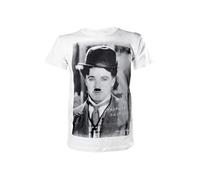 Charlie Chaplin White T-Shirt - S