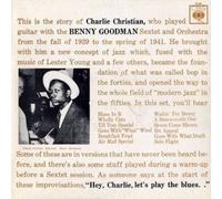 CHARLIE CHRISTIAN WITH THE BENNY GOODMAN SEXTET - S/T LP UK CBS