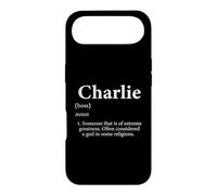 Charlie Definition Funny Boy Name Git for Charlies Coque pour iPhone Air