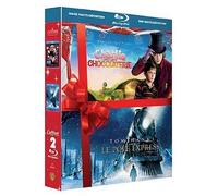 Charlie et la chocolaterie + Le Pôle Express [Pack] [Blu-ray]