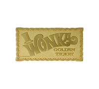 Charlie Et La Chocolaterie - Réplique Mini Golden Ticket (Plaqué Or)