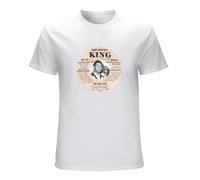 Charlie Feathers One Hand Loose Black Mens Women T Shirt 100% Cotton Rock N Roll Teddy Boy Rockabilly T-Shirt White L