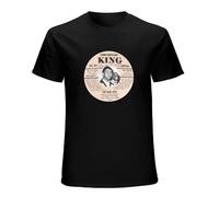 Charlie Feathers One Hand Mens T-Shirt Casual Cotton Unisex Black Tees Tops XXL
