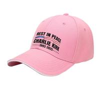 Charlie Kirk A True Patriot Hats, Rest in Peace Tribute Charlie Kirk Hat, Pray for Justice Assassination Shooting, rose, V