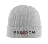 Charlie Kirk Freedom RIP 2025 Chapeau tricoté pour Femmes Bonnets Hommes, Casquettes Hip Hop Automne-Hiver Casquettes Mémoriales en Acrylique Chaudes