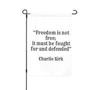 Charlie Kirk La liberté n'est pas gratuite, elle doit être défendue et défendue