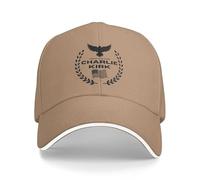 Charlie Kirk pour Toujours dans nos cœurs Casquette de Baseball Unisexe pour Homme et Femme