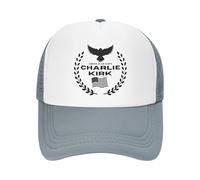 Charlie Kirk pour Toujours dans nos cœurs Casquette de Baseball Unisexe pour Homme et Femme