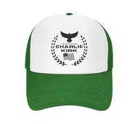 Charlie Kirk pour Toujours dans nos cœurs Casquette de Baseball Unisexe pour Homme et Femme