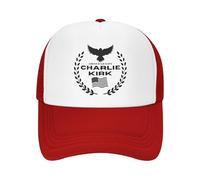 Charlie Kirk pour Toujours dans nos cœurs Casquette de Baseball Unisexe pour Homme et Femme