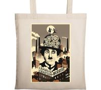 Charlie Natural Sac fourre-tout en coton écologique Beige