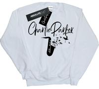 Charlie Parker - "Bird Sounds" Sweat-shirt pour homme BI43619 (4XL) (Blanc)