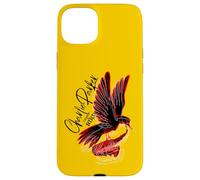 Charlie Parker Oiseau rouge et noir avec saxophone Coque pour iPhone 15 Plus