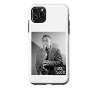 Charlie Parker Photo en Noir et Blanc Jouant du Saxophone Coque pour iPhone 11 Pro Max