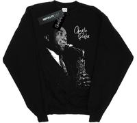 Charlie Parker - "Playing Saxophone" Sweat-shirt pour homme BI43616 (M) (Noir)
