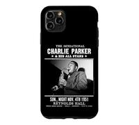 Charlie Parker Reynolds Hall Philadelphie 1951 Niveaux de Gris Coque pour iPhone 11 Pro Max