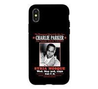 Charlie Parker Roi du Saxophone Alto Live Syria Mosquée 1950 Coque pour iPhone X/XS