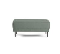 Charlie - pouf - pieds hauts - en tissu - Vert