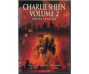 Charlie Sheen Volume 2 Triple Feature Navy Seals / Platoon / Red Dawn