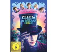 CHARLIE UND DIE SCHOKOLADENFABRIK - JOHNNY DEPP,FREDDIE HIGHMORE,DVD NEUF