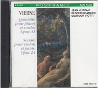 Quint. Pour Piano & Cordes, Sonates Pour Violon Et Piano Hubeau
