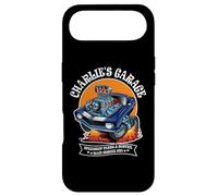 Charlie's Garage Hotrod Car Design pour Le nom Charlie Coque pour iPhone Air