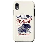 Charlie's Hotrod Garage Classic Car Design personnalisé Coque pour iPhone XR