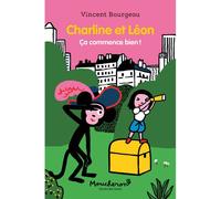 Charline et Léon Ça commence bien ! - Vincent Bourgeau - Ecole Des Loisirs - broché - Album jeunesse