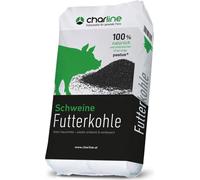 CharLine Farine de Charbon Végétal Activé pour Porc - 12 kg
