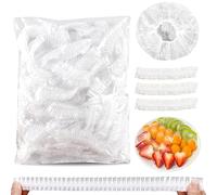 Charlotte Alimentaire Reutilisable 300 Pièces Sacs De Conservation Frais Film Alimentaire Elastique Charlottes Alimentaires,Pour Conservation Fruits Et Légumes Pour Garder Les Aliments Frais.