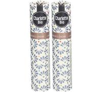 Charlotte Bio L'ombre à paupières liquide BIO Marron Glacé Crème 2x6,05 g