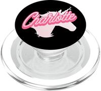 Charlotte Cadeau personnalisé pour fête sur Le thème de la Licorne PopSockets PopGrip pour MagSafe